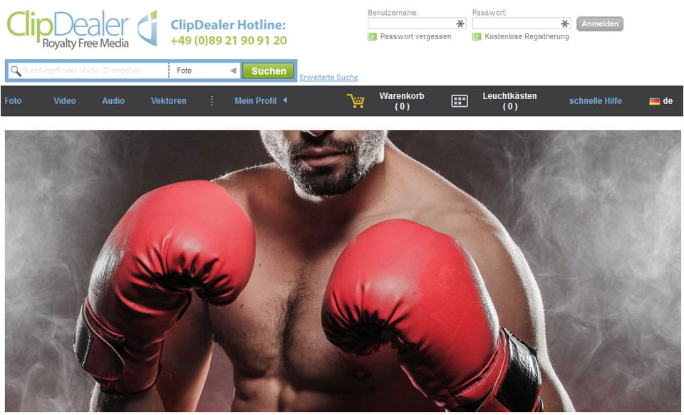 ClipDealer versteht sich als offener Marktplatz für Lizenzfreie Bilder und andere Medien